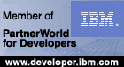 IBM PartnerWorld for Developers logo
